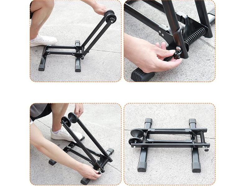 Vorcool Standar Sepeda Universal Paddock L Standing Bike Display - L150 Gambar produk Vorcool Standar Sepeda Universal Paddock L Standing Bike Display - L150