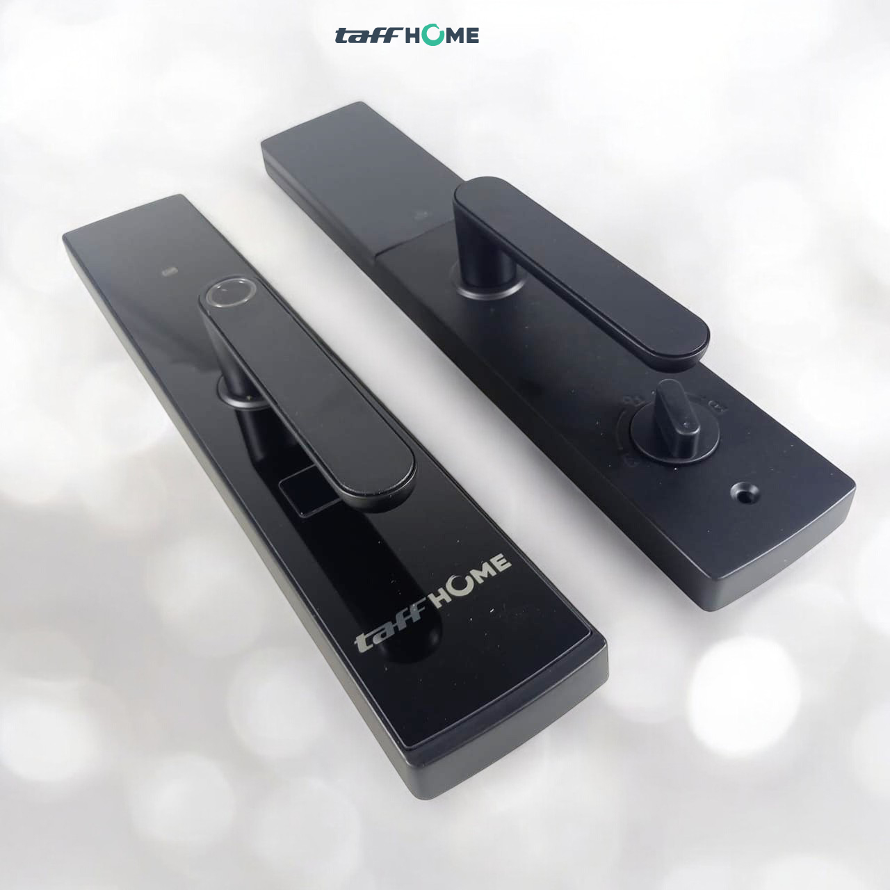 TaffHOME Smart Door Lock Fingerprint Password Card TTLock App - F15 Gambar produk TaffHOME Smart Door Lock Fingerprint Password Card TTLock App - F15