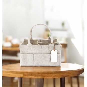 Gambar produk Mrosaa Tas Organizer Perlengkapan Bayi Portable Baby Diaper Caddy Bag - SS320