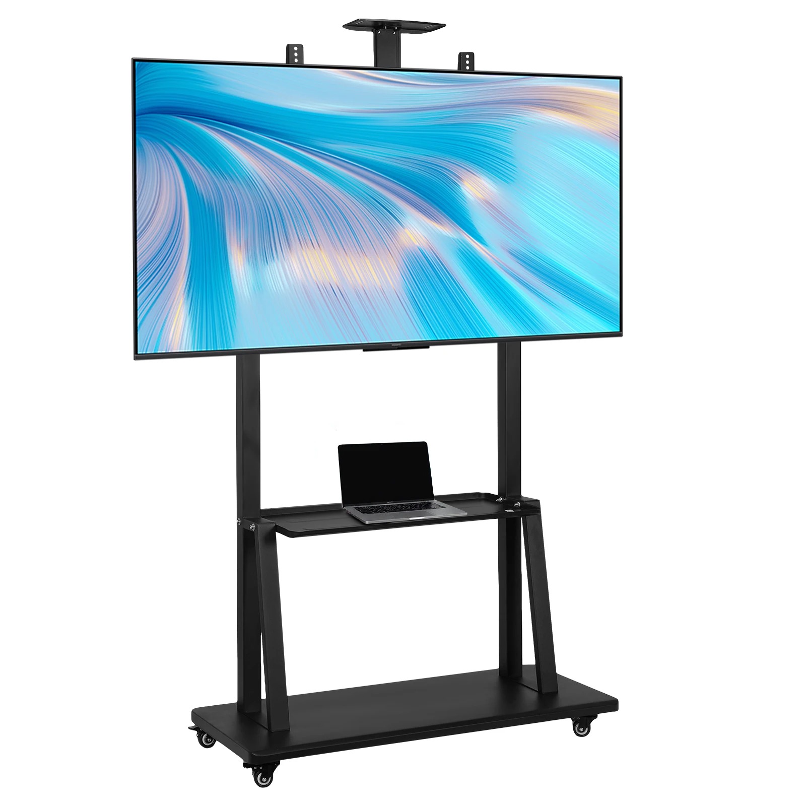 IBOWZ Bracket TV Floor Stand Wheel VESA 900x600 for 42-100 Inch TV - KM-1800 Gambar produk IBOWZ Bracket TV Floor Stand Wheel VESA 900x600 for 42-100 Inch TV - KM-1800