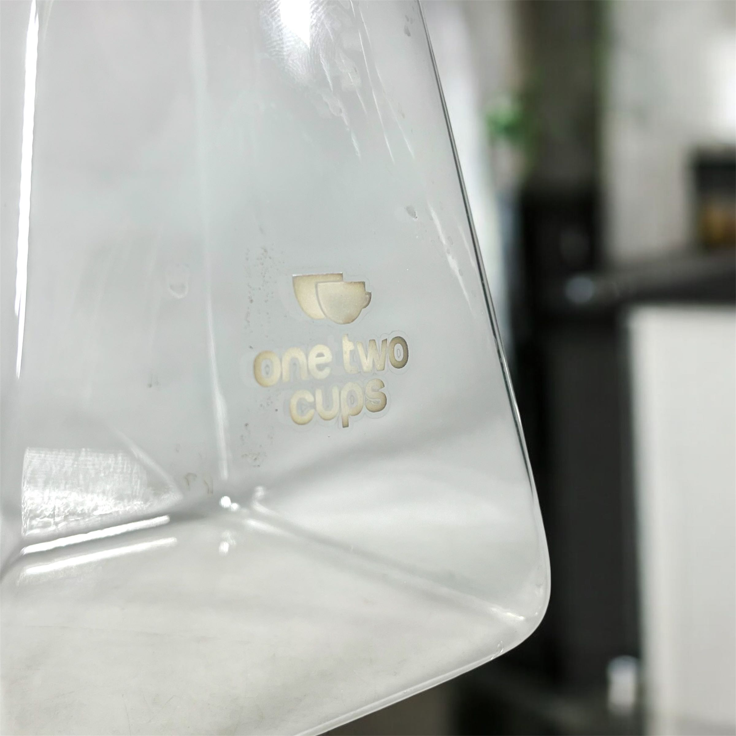 Gambar produk One Two Cups Toples Kaca Penyimpanan Makanan Pyramid Glass Storage Jar 950ml - S12