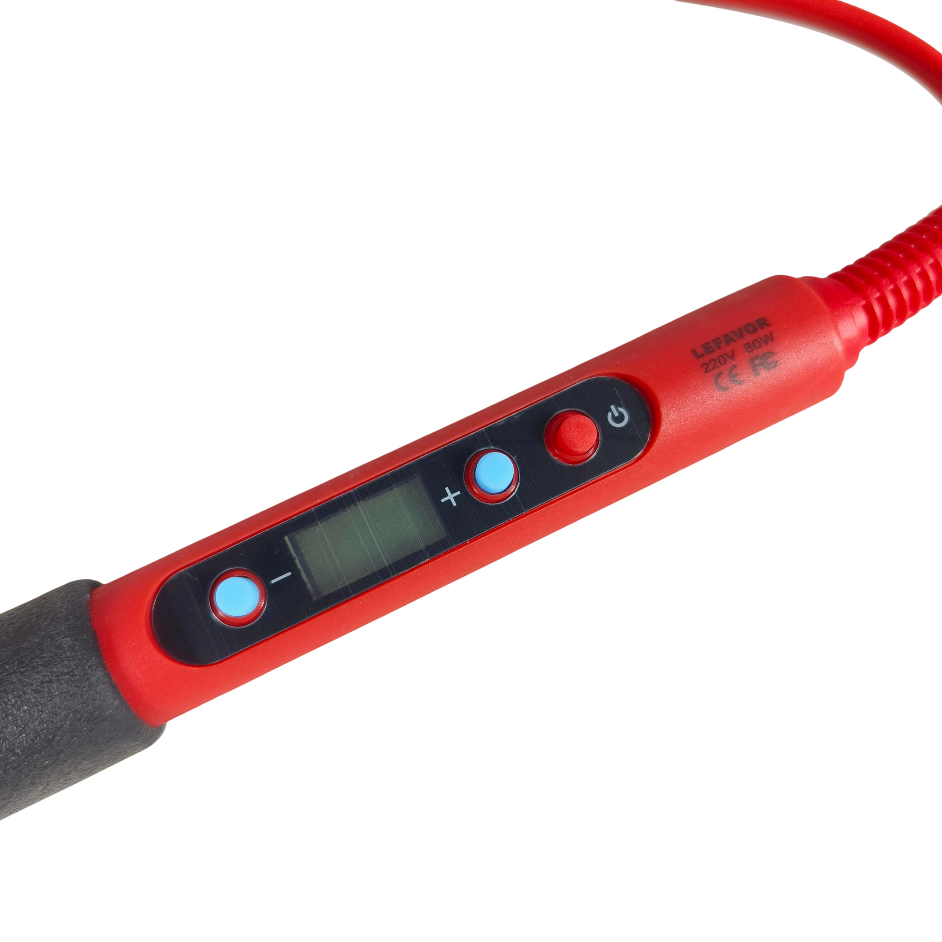 LEFAVOR Solder Elektrik Adjustable Temperature Soldering 80W - CS-801S Gambar produk LEFAVOR Solder Elektrik Adjustable Temperature Soldering 80W - CS-801S