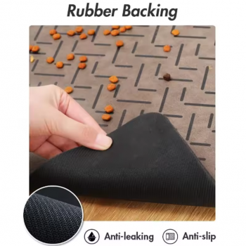 Gambar produk PAWLAND Alas Tempat Makan Kucing Anjing Feeding Mat Anti Slip 30x50cm - PL-10