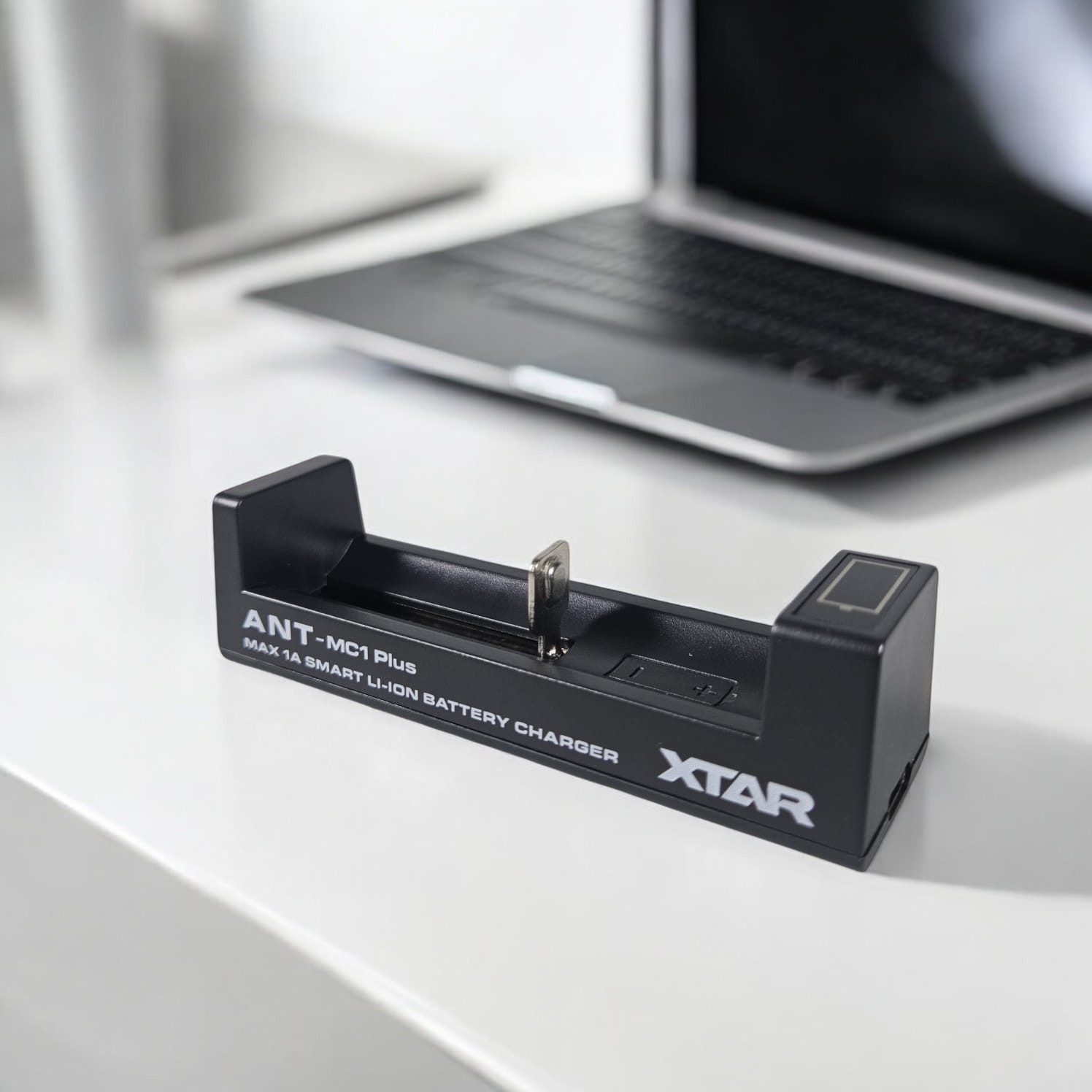 Gambar produk XTAR Charger Baterai 1 Slot 14500 18650 18650 Li-Ion 3.7V LCD Type C - ANT MC1 Plus