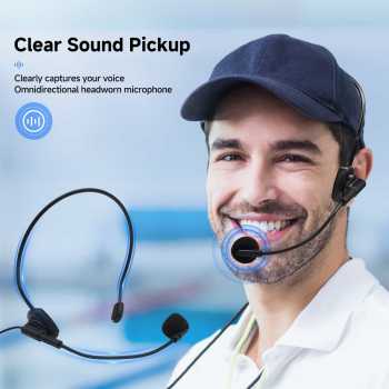 RETEKESS Headset Mikrofon Headworn Omnidirection for Transmitter - TT120