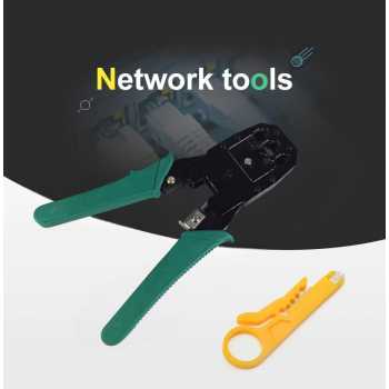 Gambar produk ZhanYi Tang Crimper Kabel LAN Plier Network Cable 3in1 RJ45 RJ-11 RJ12 - 315