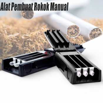 VN Alat Pembuat Rokok Manual Tobacco Roller Injector 84mm 3 Tabung - YN-18