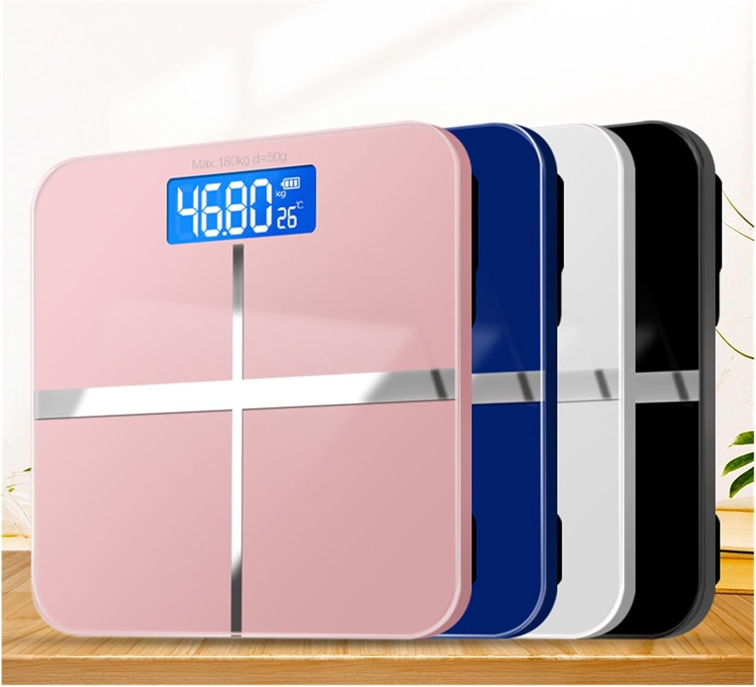 LIFEHOOD Timbangan Badan Digital Scale LED Display 150kg Charging - SC-08 Gambar produk LIFEHOOD Timbangan Badan Digital Scale LED Display 150kg Charging - SC-08