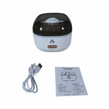 Gambar produk NEWSTYLE Air Humidifier Aromatherapy Aesthetic Volcano Diffuser 200ml - YMJ-H8