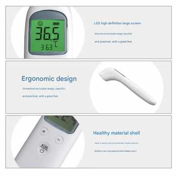 Gambar produk Villego Termometer Suhu Badan Digital Thermogun Infrared Dual Mode - KWL-F01