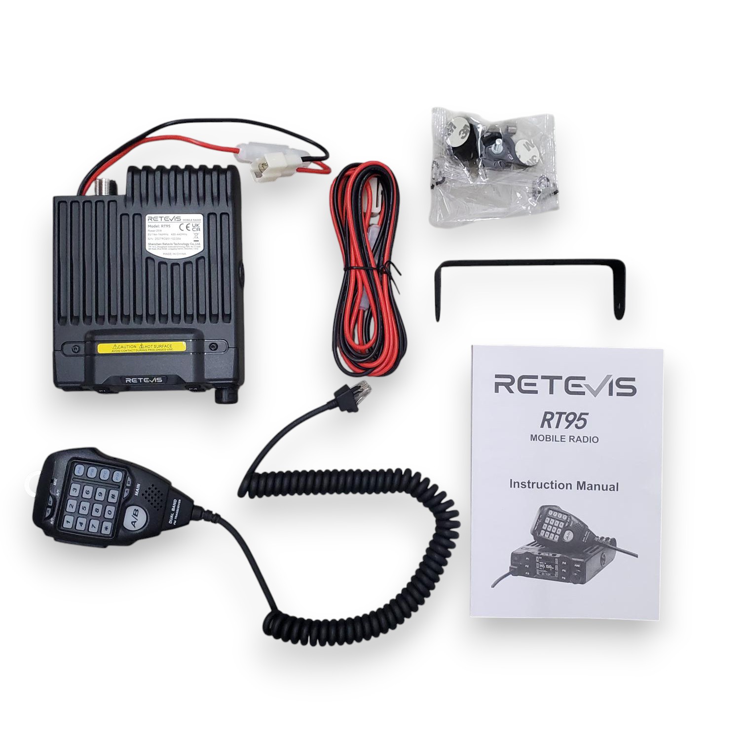 RETEVIS Radio Rig Dual Band UHF VHF 200 Channel Digital Display 25W - RT95 Gambar produk RETEVIS Radio Rig Dual Band UHF VHF 200 Channel Digital Display 25W - RT95