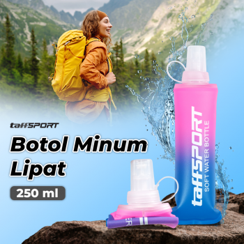 TaffSPORT Botol Minum Soft Flask Foldable Sport Water TPU - TF-25