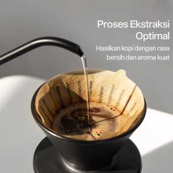 Gambar produk LOVITER Kertas Saringan Kopi Filter Paper V60 2-4 Cups 100 PCS - V04
