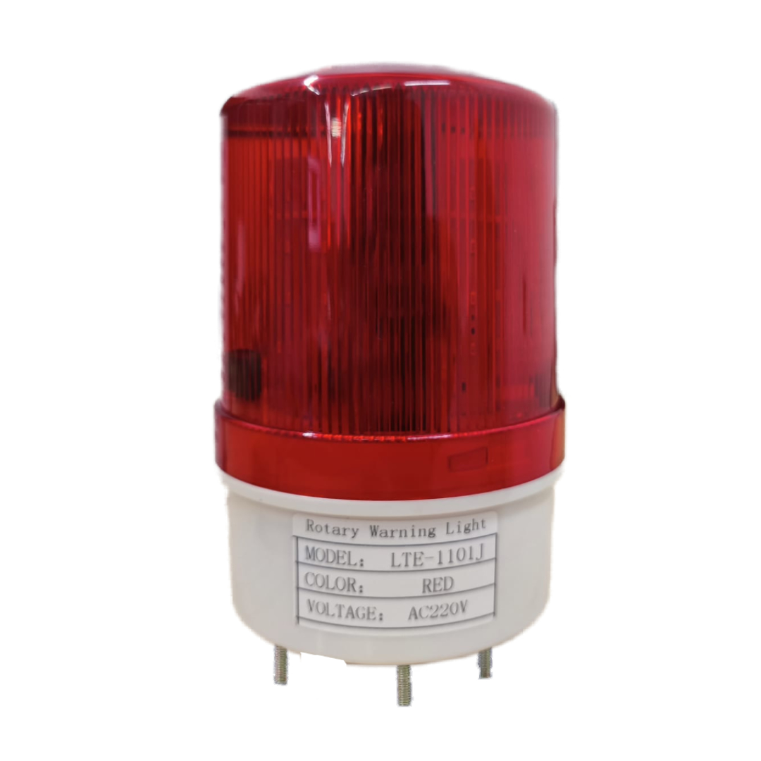 Gambar produk NANYI Warning Light Rotary Lamp LED Alarm Waterproof 220V 10W Audible - LTE-1101/1101J