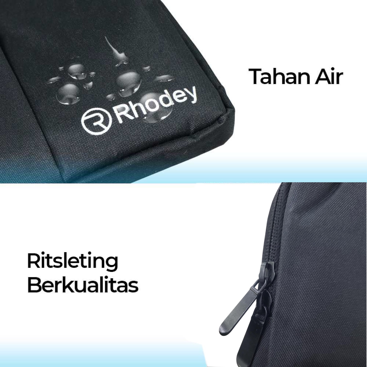 Rhodey Tas Laptop Sleeve Bag Case Slim Waterproof 14 Inch - DA99 Gambar produk Rhodey Tas Laptop Sleeve Bag Case Slim Waterproof 14 Inch - DA99