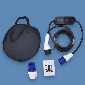 Gambar produk NEWENERGY Charger Mobil Listrik EV 1-Phase 32A 7kW CEE to Type2 Female - EVC01