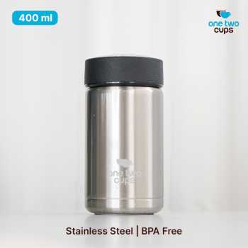 Gambar produk One Two Cups Botol Minum Termos Stainless Steel BPA Free 400ml - K623