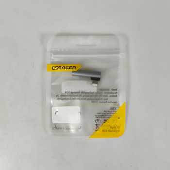 Gambar produk ESSAGER Earphone Adapter iPhone Lightning to 3.5mm L-Shape DAC - EOTGL-ZY0G-P