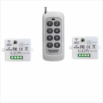 Gambar produk YULO Wireless Relay Switch Remote Control 433 MHz EV1527 220V 10A - YL-22