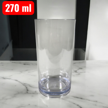 LAYCE Gelas Akrilik Restaurant Beverage Aesthetic Water Tea Juice Cup - LY-85