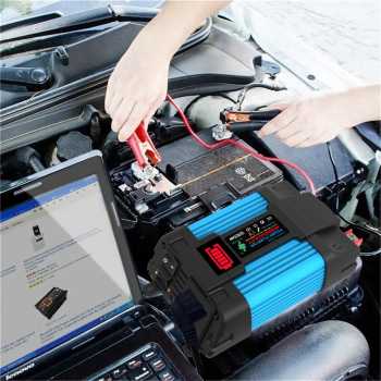 Gambar produk Taffware Power Inverter Mobil Modified Sine Wave 12V to AC 220V 6000W - NBR6000W