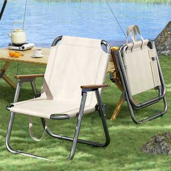 Gambar produk RAKU Kursi Lipat Outdoor Camping Portable Foldable Oxford 600D - RK-64