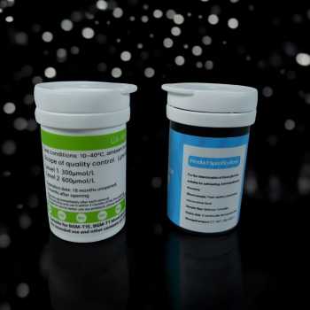 Gambar produk TaffOmicron Alat Cek Gula Darah Asam Urat Tensi 3in1 100 Test Strips - GUP-T6