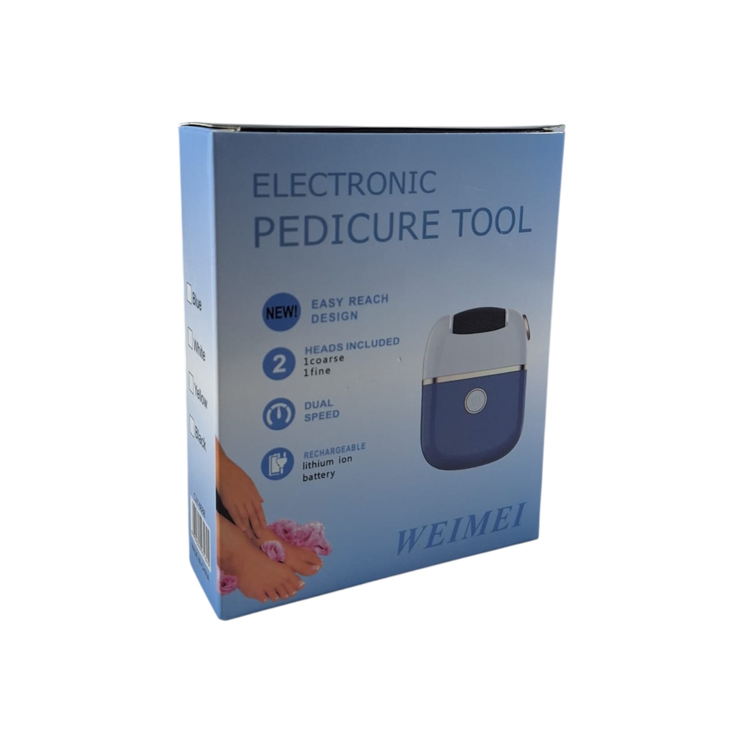 Ms.Dear Penghalus Tumit Kaki Elektrik Pedicure Foot Grinder Dead Skin - CJY-8688 Gambar produk Ms.Dear Penghalus Tumit Kaki Elektrik Pedicure Foot Grinder Dead Skin - CJY-8688