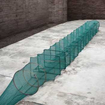 GS Jaring Ikan Kepiting Udang Foldable Double Knot Fishing Net Bait - JOA83Q