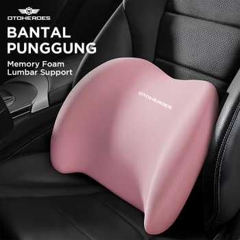 OTOHEROES Bantal Punggung Jok Mobil Memory Foam Lumbar Support - AW-40