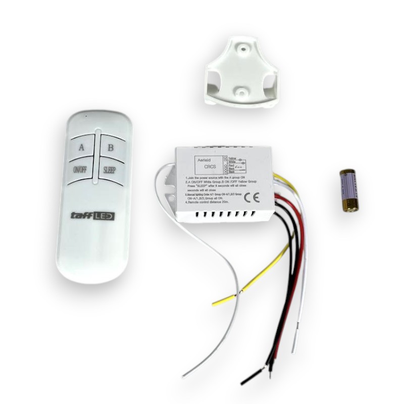 TaffLED Wireless Remote Control Lampu Rumah 2 Way - YAM802 Gambar produk TaffLED Wireless Remote Control Lampu Rumah 2 Way - YAM802