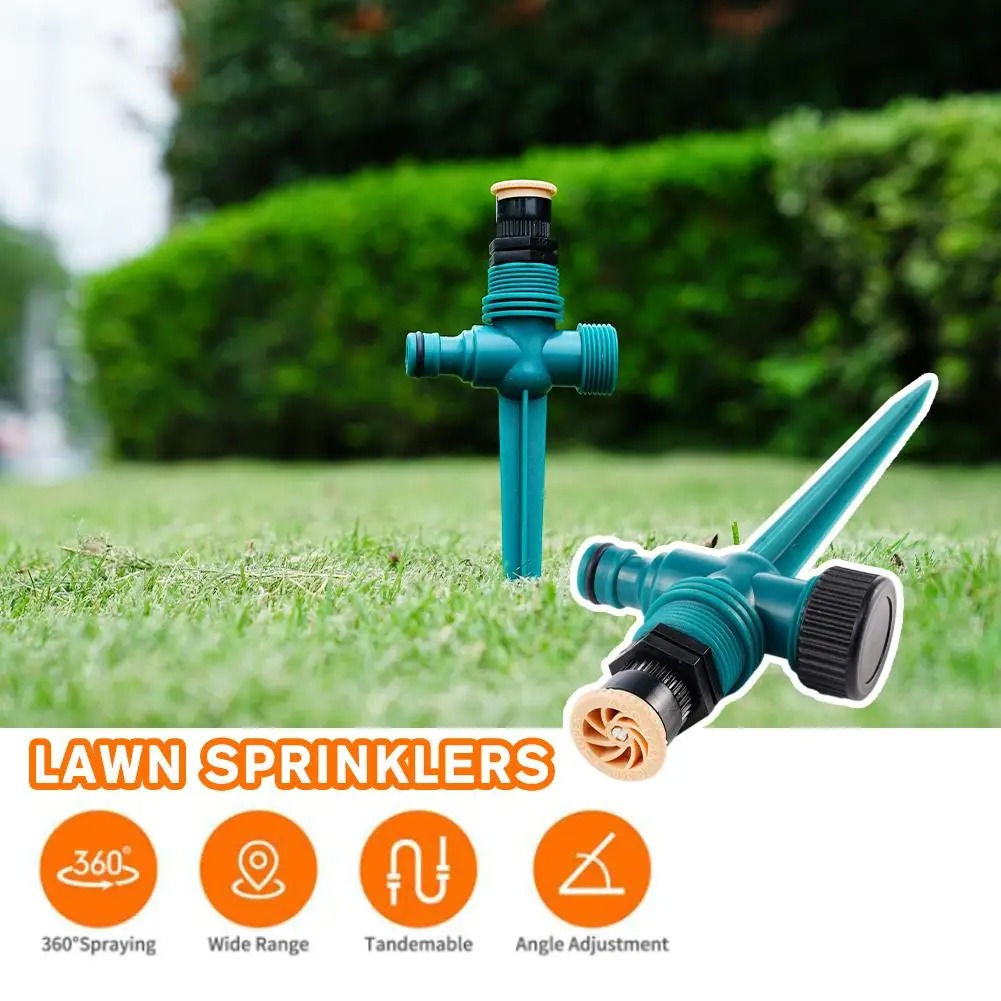 SANON Alat Penyiram Tanaman Otomatis Taman Rotasi 360 Sprinkler - SN-36 Gambar produk SANON Alat Penyiram Tanaman Otomatis Taman Rotasi 360 Sprinkler - SN-36