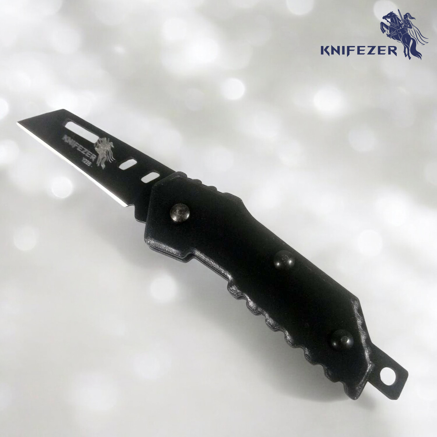 KNIFEZER Pisau Saku Lipat Mini Portable Keychain Survival Knife - Y238 Gambar produk KNIFEZER Pisau Saku Lipat Mini Portable Keychain Survival Knife - Y238