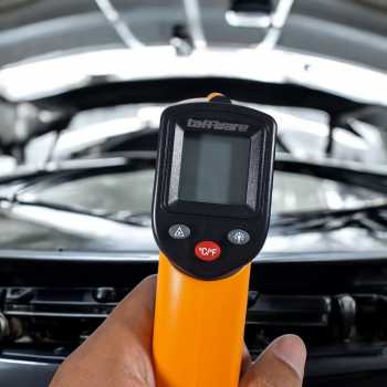 Gambar produk Taffware Termometer Industrial Digital Thermogun Infrared Backlit LCD - CX6001