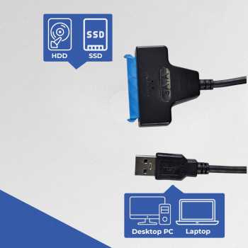 Gambar produk Kabel USB Type A 3.0 to SATA HDD SSD Adaptor - 4071-1097