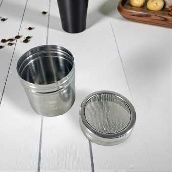 Gambar produk One Two Cups Penabur Bubuk Stensil Kopi Coklat Gula Barista Size M - HY1801504