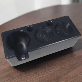 Gambar produk ALLKISSCAFE Coffee Tamper Station Espresso Portafilter 245x100x77mm - AK345