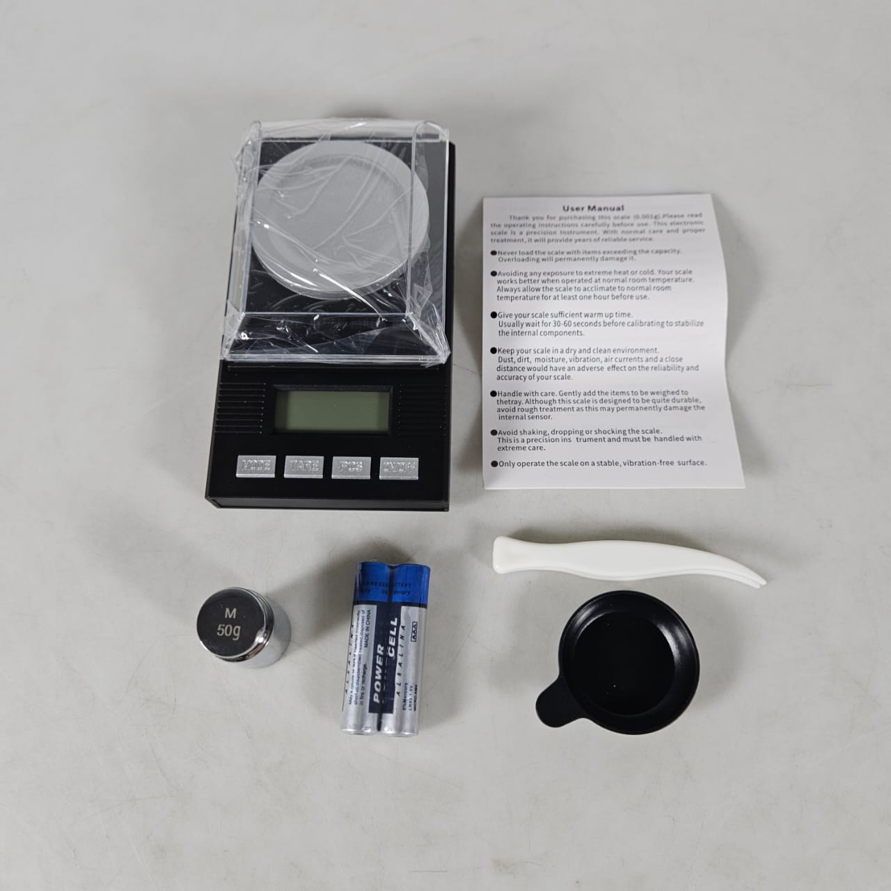 Kinopi Timbangan Emas Mini Digital Multifungsi 50g 0.001g - TL-128 Gambar produk Kinopi Timbangan Emas Mini Digital Multifungsi 50g 0.001g - TL-128