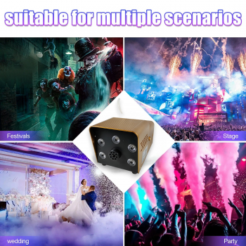 Lightglo Mesin Pembuat Kabut Panggung Mist Machine RGB Remote 550W - FOG-550