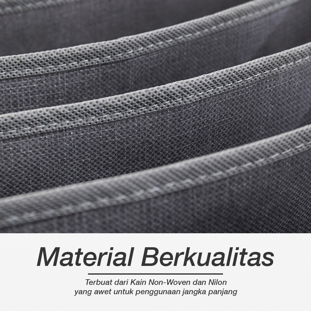 NUHA Kotak Sekat Pakaian Storage Drawer Divider Box 9 Grid - HS-9 Gambar produk NUHA Kotak Sekat Pakaian Storage Drawer Divider Box 9 Grid - HS-9