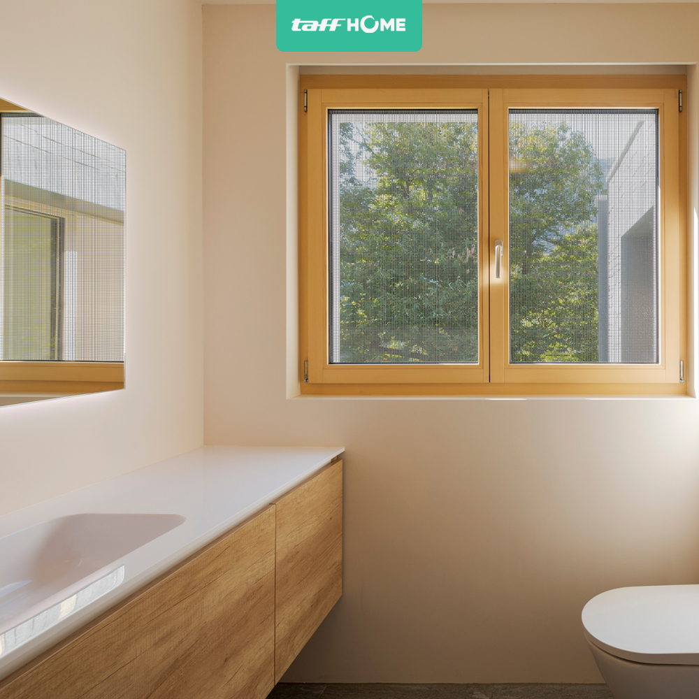 Gambar produk TaffHOME Kasa Nyamuk Jaring Jendela Ventilasi Mosquito Net PP Nano 1x2M - AW15