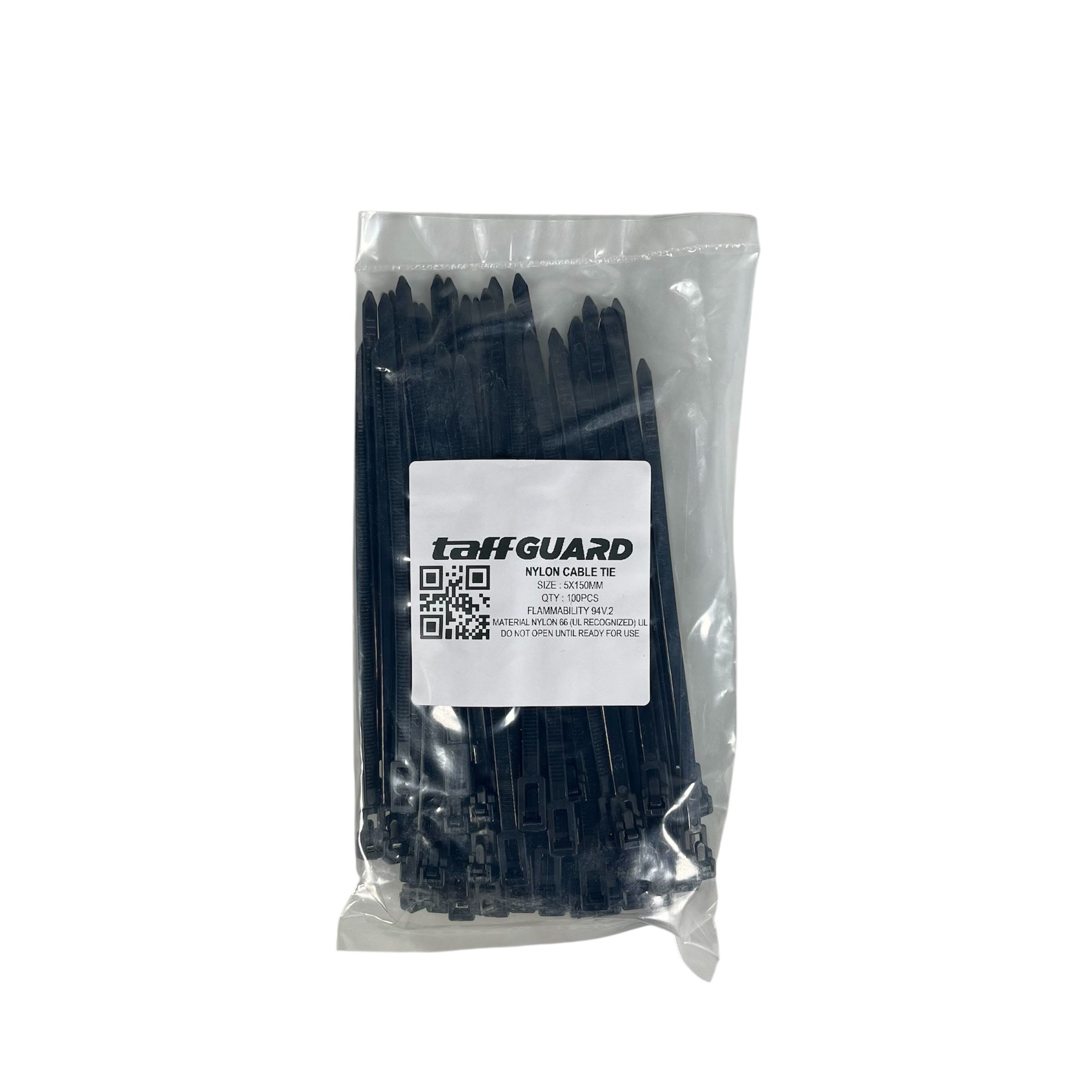 TaffGUARD Kabel Ties Plastic Zip Cable Organizer Reusable 100 PCS 5x150mm - Z815 Gambar produk TaffGUARD Kabel Ties Plastic Zip Cable Organizer Reusable 100 PCS 5x150mm - Z815