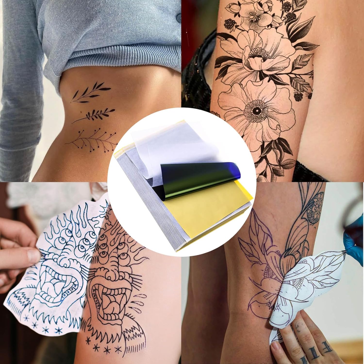FMA Tattoo Transfer Paper A4 Thermal Stencil Copy Paper 50PCS - PT-A4 Gambar produk FMA Tattoo Transfer Paper A4 Thermal Stencil Copy Paper 50PCS - PT-A4