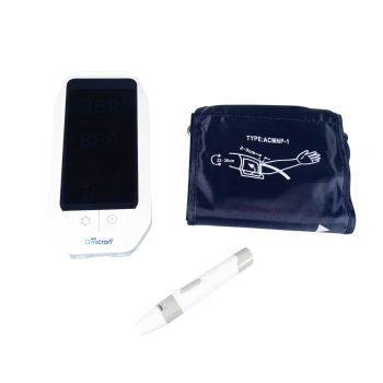 Gambar produk TaffOmicron Alat Cek Gula Darah Asam Urat Tensi 3in1 100 Test Strips - GUP-T6