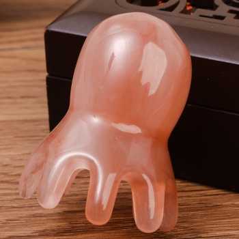 EELHOE Alat Pijat Kepala Resin Octopus Comb Head Massage Tool - W-20