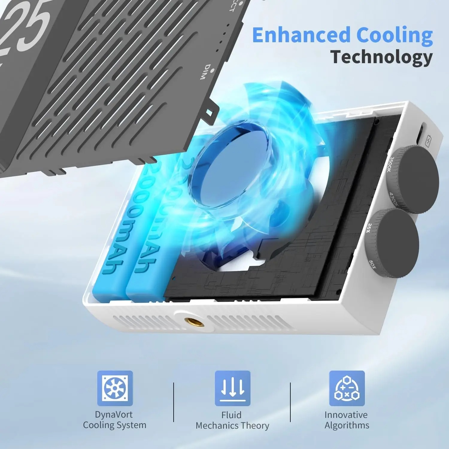 ZHIYUN CINEPEER Lampu Fill Light Fotografi LED 3in1 Color 4000mAh 25W - CM25 Gambar produk ZHIYUN CINEPEER Lampu Fill Light Fotografi LED 3in1 Color 4000mAh 25W - CM25