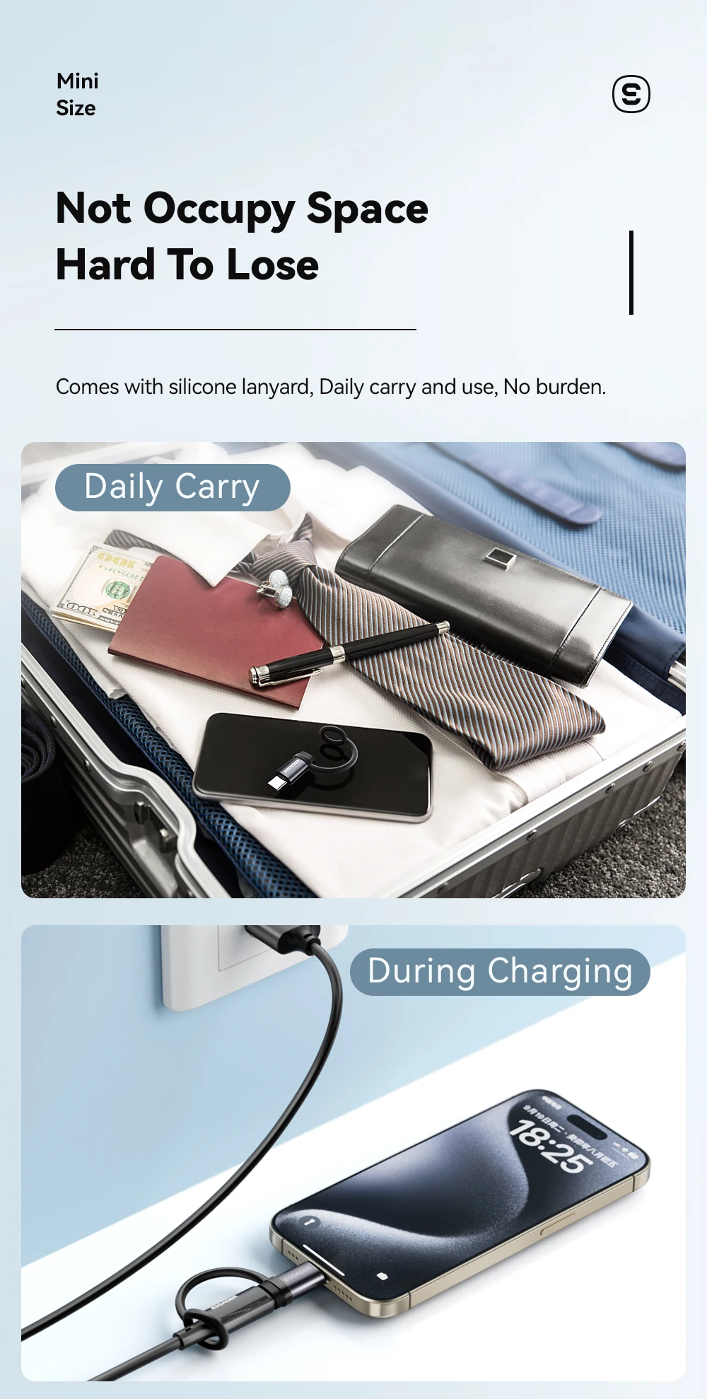 ESSAGER Adapter Charger iPhone Converter USB C to Lightning 3A 480Mbps - EZJTL-LH0G-P Gambar produk ESSAGER Adapter Charger iPhone Converter USB C to Lightning 3A 480Mbps - EZJTL-LH0G-P