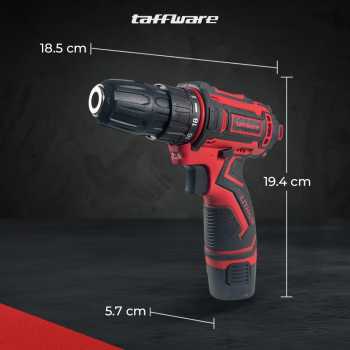 Gambar produk Taffware Bor Listrik Cordless Lithium Battery Electric Screwdriver 12V - KR564
