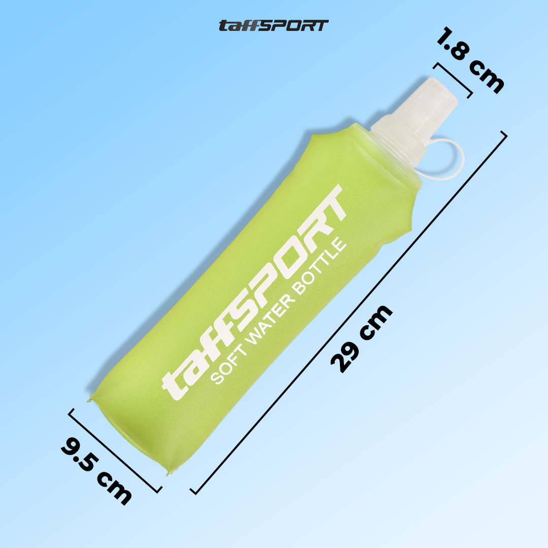 TaffSPORT Botol Minum Soft Flask Foldable Sport Water TPU 500 ml - TF009 Gambar produk TaffSPORT Botol Minum Soft Flask Foldable Sport Water TPU 500 ml - TF009