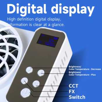 Gambar produk SHIYAN Lampu Studio Fotografi COB LED 3in1 Color 22 Mode 100W - K100W